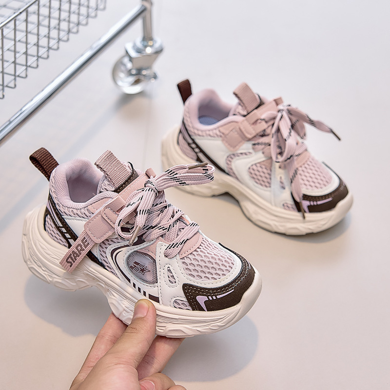 Dječje prozračne niske tenisice za trčanje, jesen 2025, lagane unisex dad sneakers
