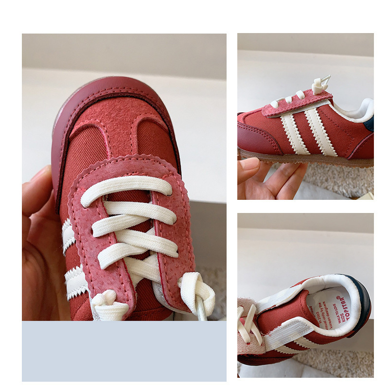 Dječje tenisice za trening, prozračan gornji dio od platna i sintetic, Velcro kopčanje, potplat TPR, proljeće–jesen, unisex