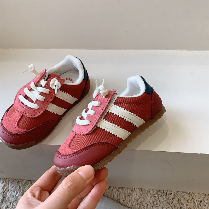 Dječje tenisice za trening, prozračan gornji dio od platna i sintetic, Velcro kopčanje, potplat TPR, proljeće–jesen, unisex