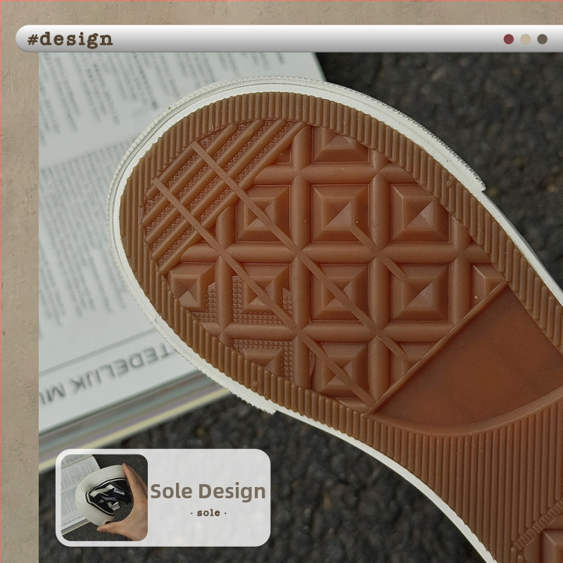 Vaikų drobės skate bateliai su Velcro užsegimu, žemas viršus, unisex; drobės viršus, guminis padas