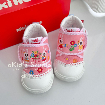 Mergaitei skirti Velcro užsegimo kanvasiniai bateliai, kanvas viršus, guminė padas, žemas viršus, amžius 1–6 metai