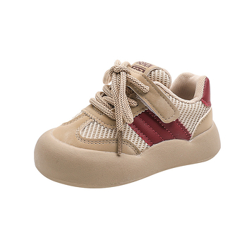 Vaikų sportiniai bateliai su plona padu, viršus iš dirbtinio PU, Velcro užsegimas, EVA įdėklas, tinklinė vidaus apdaila