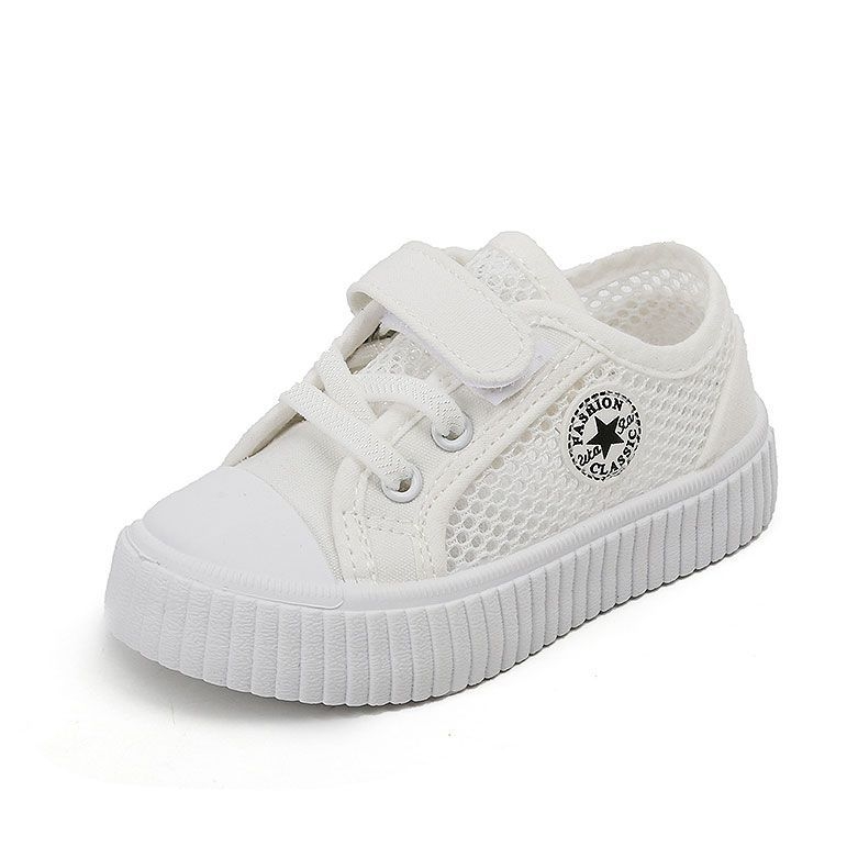 Vaikų drobiniai bateliai, kvėpuojanti viršutinė dalis, Velcro užsegimas, karikatūrinis raštas, guminė padas