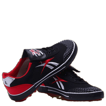 Futbolo bateliai su anti-slip ir atsparumu dilimui, viršus medvilninis, vidutinio aukščio, gumos padas