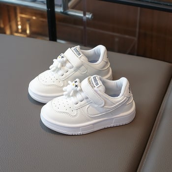 Vaikų sportbačiai su kvėpuojančiu tinklo viršumi, unisex dizainas, Velcro užsegimas, guminė padas, žemas profilio dizainas, tinka pavasariui–vasarai–rudeniui