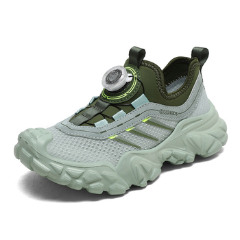 Bērnu skrējiena apavi, tīkla augšdaļa, elpojoši, viegli, ar svītrām, universāli