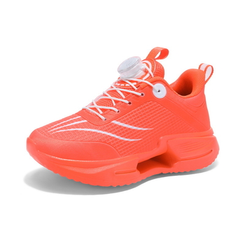 Yuanyang Chitu 8Pro bērnu skrējiena apavi, universālie, slēgšana ar grozāmo pogu, PU+ režģa augšpuse, viegli, pretslīdēšana, nodilumizturīgi, triecienu absorbcija, gumijas zole, svītru raksts, rudens 2025 izlaišana