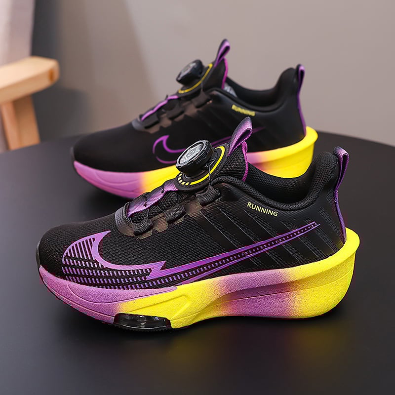 Bērnu skriešanas kedas ar vieglu gaisa amortizāciju, elpojošas, pretslīdes zole, unisex