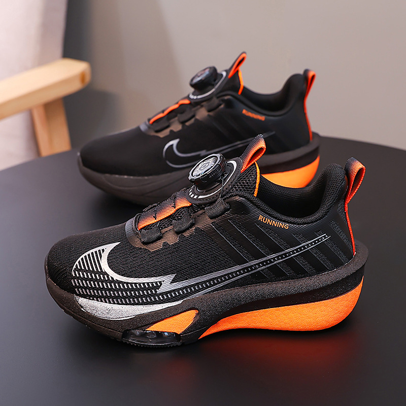 Bērnu skriešanas kedas ar vieglu gaisa amortizāciju, elpojošas, pretslīdes zole, unisex