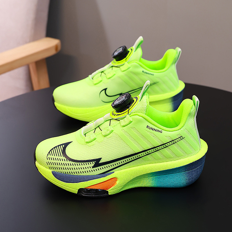 Bērnu skriešanas kedas ar vieglu gaisa amortizāciju, elpojošas, pretslīdes zole, unisex