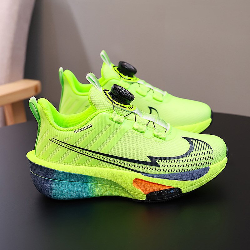 Bērnu skriešanas kedas ar vieglu gaisa amortizāciju, elpojošas, pretslīdes zole, unisex