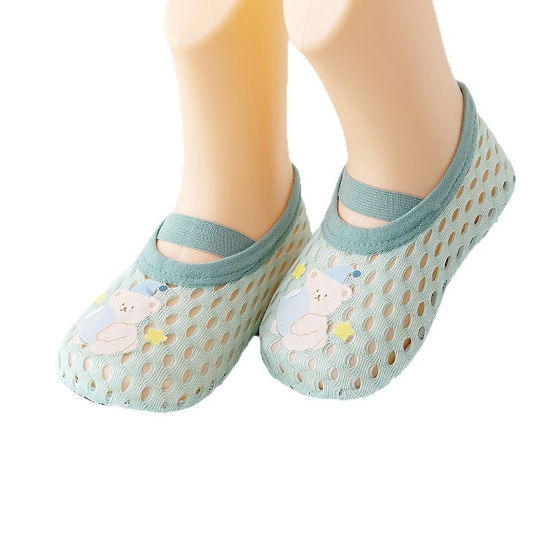 Dječje podne čarape, protuklizne i udobne, poliester 90%, Beauty garden, unisex