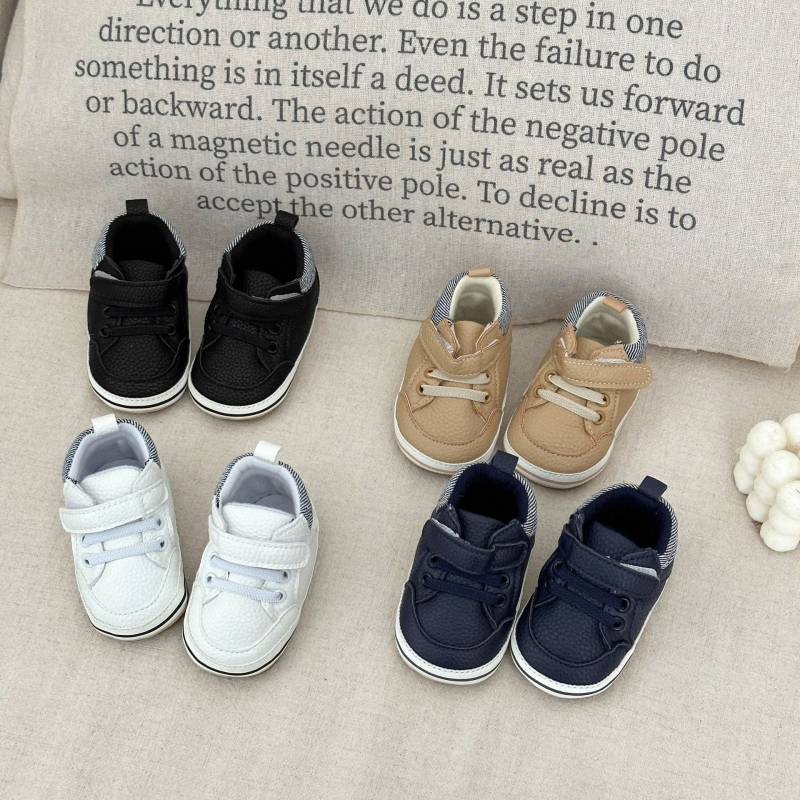 Unisex cipelice za bebe za učenje hodanja, jesensko-zimske, s podstavom, bijele, protuklizne, 12–36 mjeseci