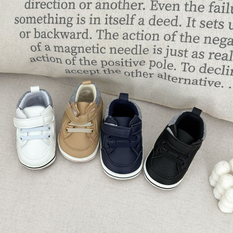 Unisex cipelice za bebe za učenje hodanja, jesensko-zimske, s podstavom, bijele, protuklizne, 12–36 mjeseci