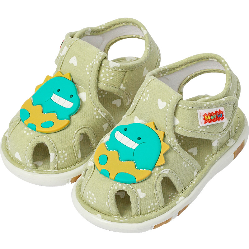 Unisex cipele za bebe i mališane s platnenim gornjim dijelom, Velcro zatvarač, uzorak životinja, za 12-36 mjeseci