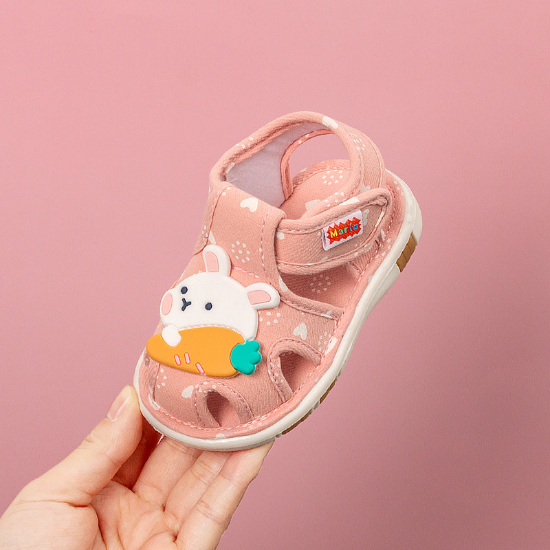 Unisex cipele za bebe i mališane s platnenim gornjim dijelom, Velcro zatvarač, uzorak životinja, za 12-36 mjeseci