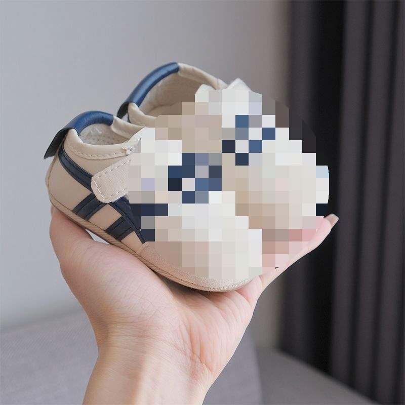 Adidași pentru copii mici cu partea superioară de bumbac, respirabili, antiderapanti, pentru 12–36 luni