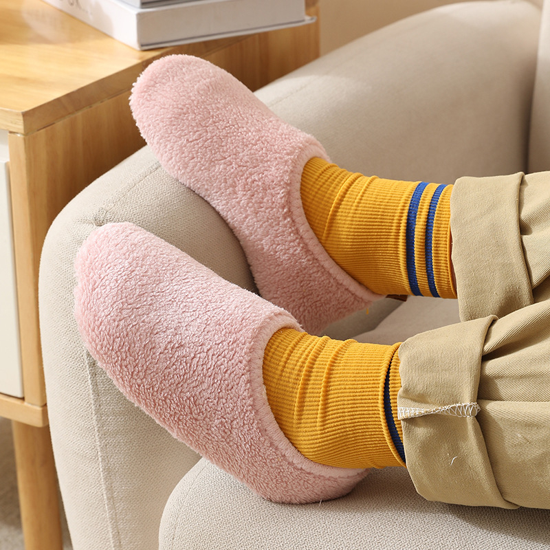 Gyermek téli zokni fleece-béléssel, vastag, légáteresztő, csúszásmentes, 3–8 éveseknek, poliészter