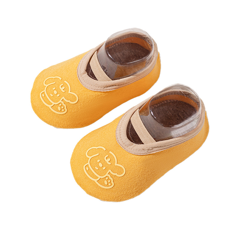 Șosete de podea pentru copii - antiderapante, talpă moale, poliester respirabil, croială scurtă, pentru toate anotimpurile