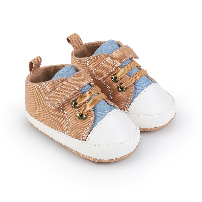Kisded cipők vászon felsővel, légáteresztő, alacsony szárú, 12–36 hónapos korosztály