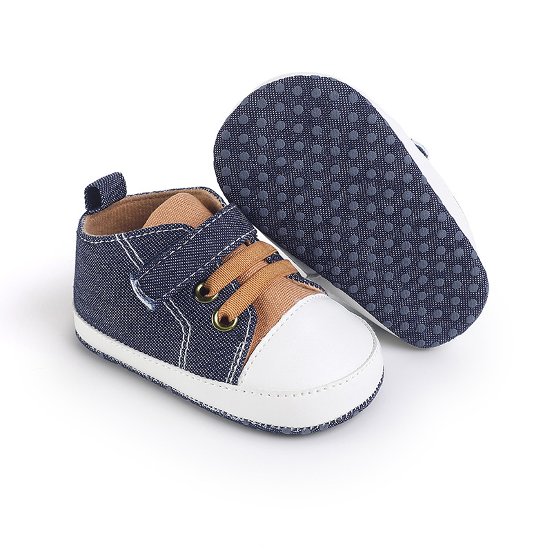 Kisded cipők vászon felsővel, légáteresztő, alacsony szárú, 12–36 hónapos korosztály