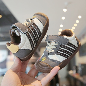 Forrest Gump dječje cipele za bebe i djecu, unisex, meka potplat protivklizna, Velcro kopča, niski kroj, prozračni sintetički gornji dio, proljeće i jesen, 12–36 mjeseci