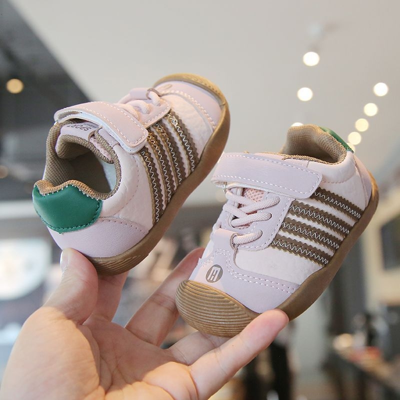 Forrest Gump dječje cipele za bebe i djecu, unisex, meka potplat protivklizna, Velcro kopča, niski kroj, prozračni sintetički gornji dio, proljeće i jesen, 12–36 mjeseci