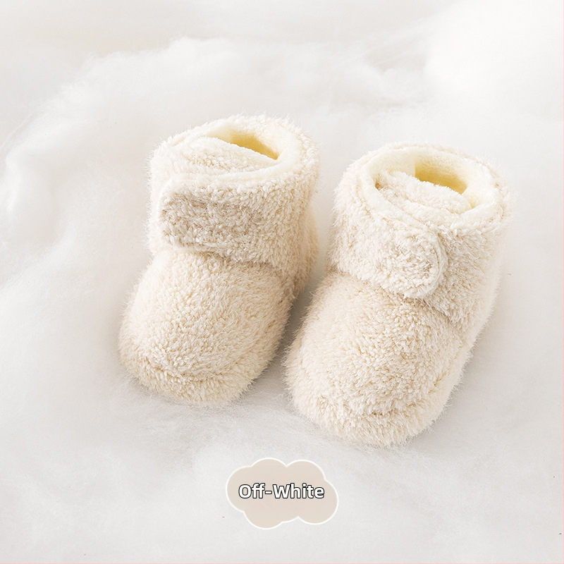 Unisex detské topánky s protišmykovou podrážkou, flísová podšívka, vysoký vrch, zapínanie s prackou