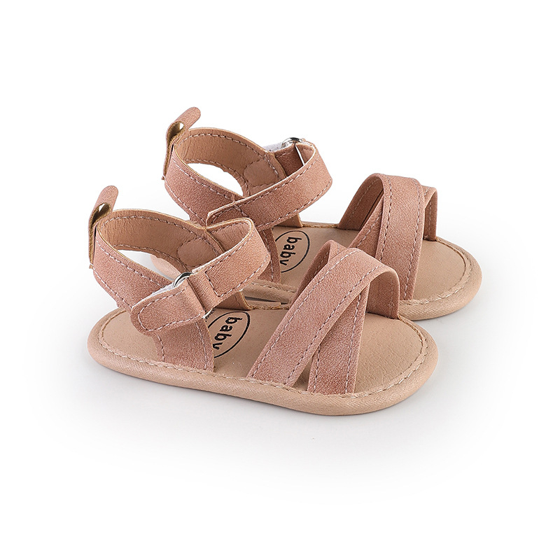 Pantofi pentru copii mici, din PU artificial, respirabili, închidere Velcro, pentru 12–36 de luni, talie joasă