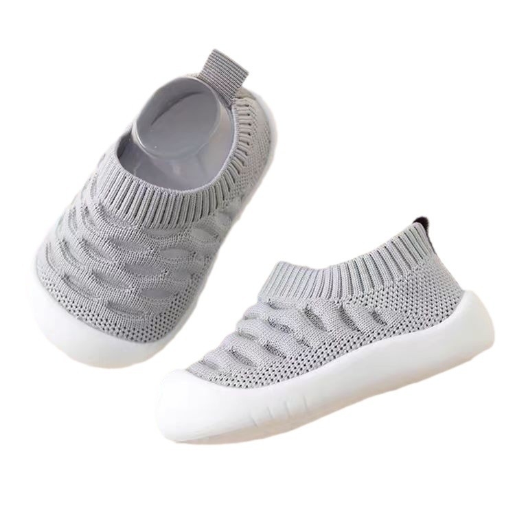 Baba- és totyogócipő: lélegző, puha talpú, felső rész fly-knit hálószövetből, csúszásmentes, 12–36 hónapos korosztály