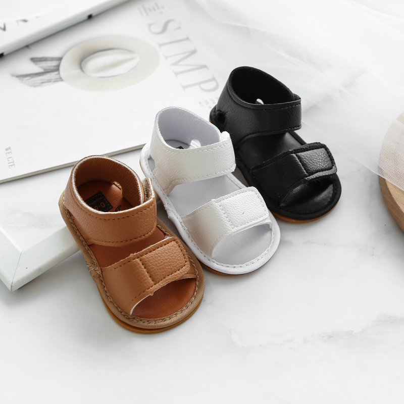Dječje sandale za bebe 12–48 mjeseci, Velcro zatvaranje, prozračne, protuklizne, gornji dio od umjetne PU