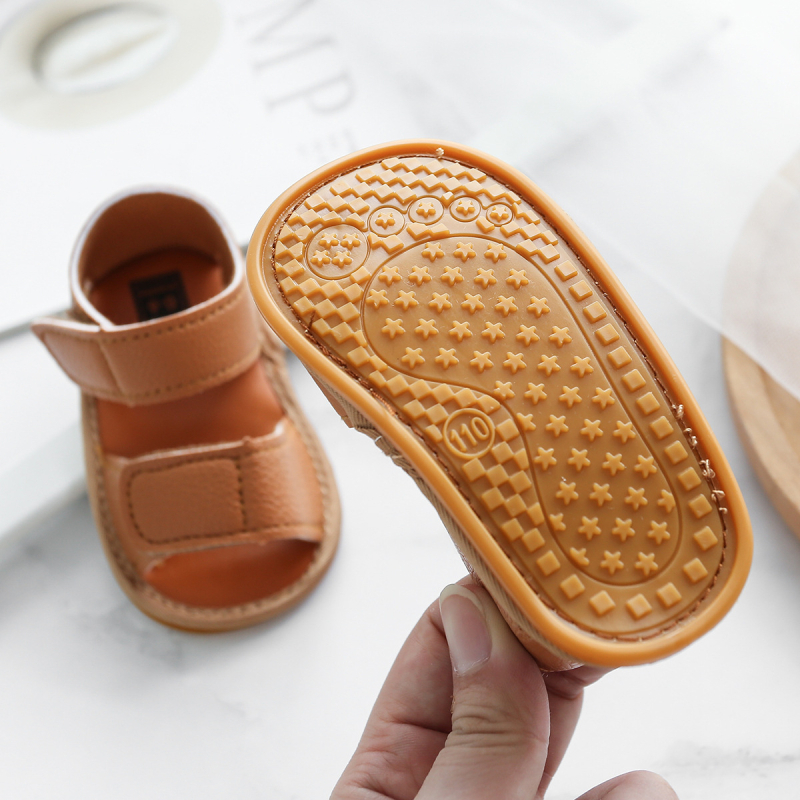 Dječje sandale za bebe 12–48 mjeseci, Velcro zatvaranje, prozračne, protuklizne, gornji dio od umjetne PU