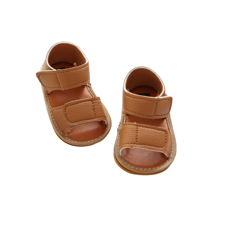 Dječje sandale za bebe 12–48 mjeseci, Velcro zatvaranje, prozračne, protuklizne, gornji dio od umjetne PU