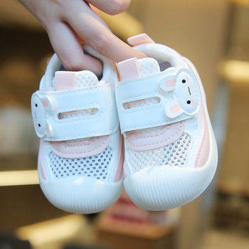 Ljetne mrežaste cipele za bebe s mekom sole, Velcro zatvarač, 12–36 mjeseci