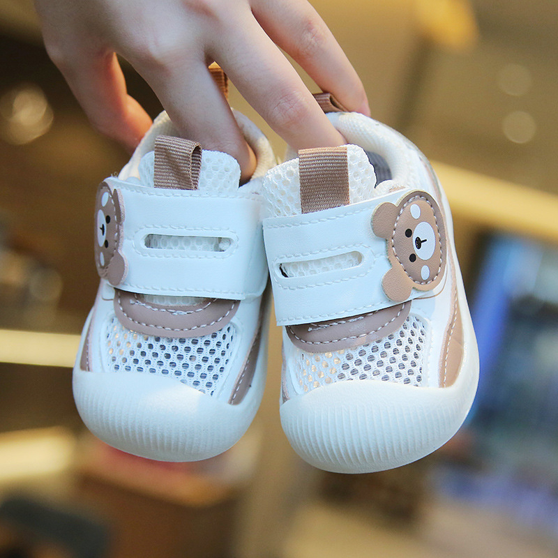 Ljetne mrežaste cipele za bebe s mekom sole, Velcro zatvarač, 12–36 mjeseci