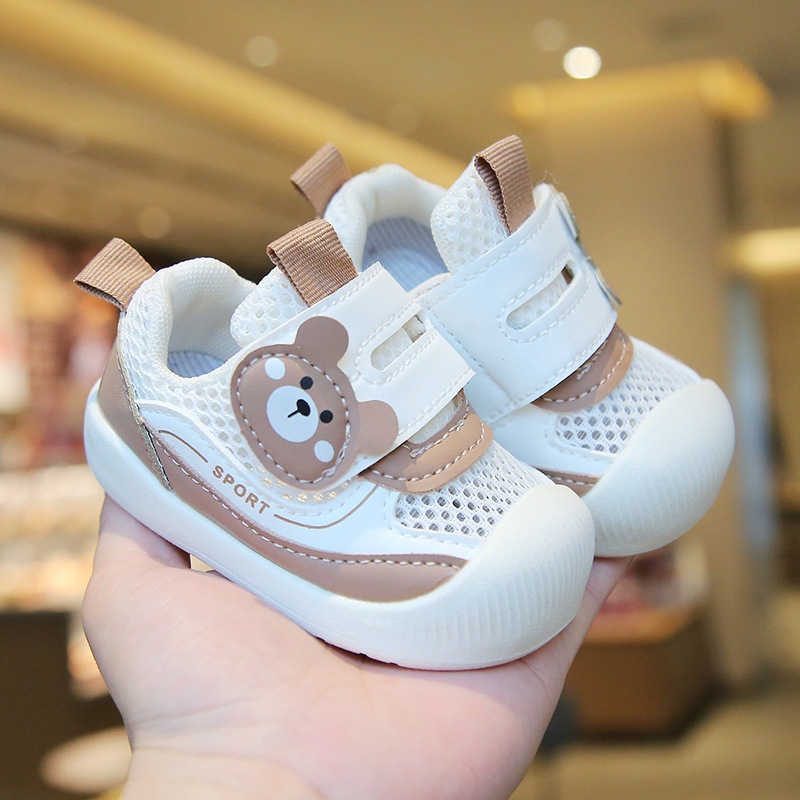 Ljetne mrežaste cipele za bebe s mekom sole, Velcro zatvarač, 12–36 mjeseci