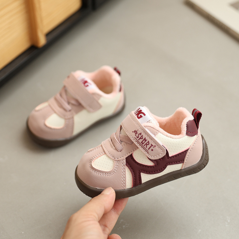 Zimske tenisice za bebe s mekanom potplatom, unisex, tople pamučne cipele