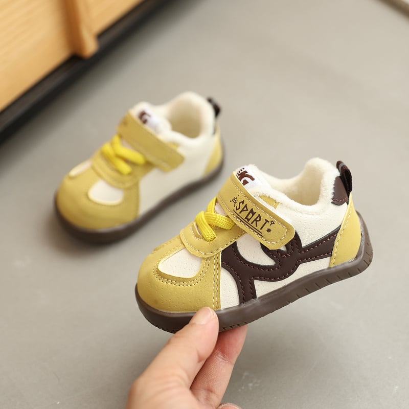 Zimske tenisice za bebe s mekanom potplatom, unisex, tople pamučne cipele