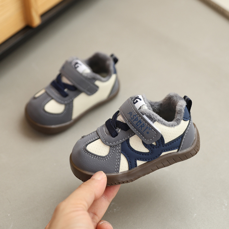 Zimske tenisice za bebe s mekanom potplatom, unisex, tople pamučne cipele