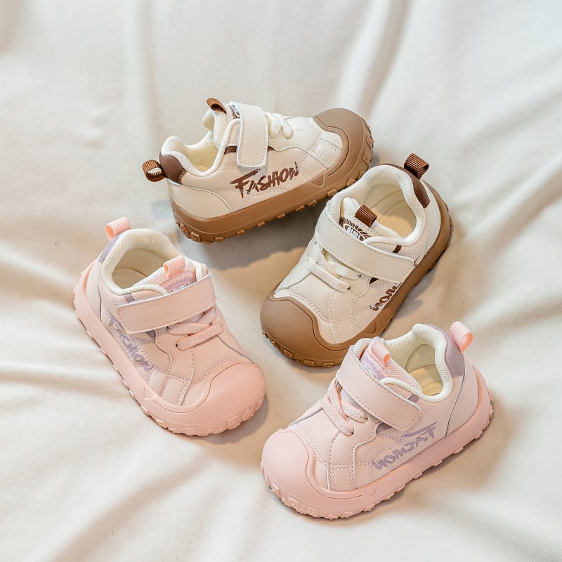 Bramiller Gyermekek járócipője 12–36 hónap – mikroszálas bőr, csúszásmentes, Velcro-zár, mindennapi stílus