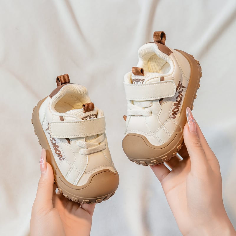 Bramiller Gyermekek járócipője 12–36 hónap – mikroszálas bőr, csúszásmentes, Velcro-zár, mindennapi stílus