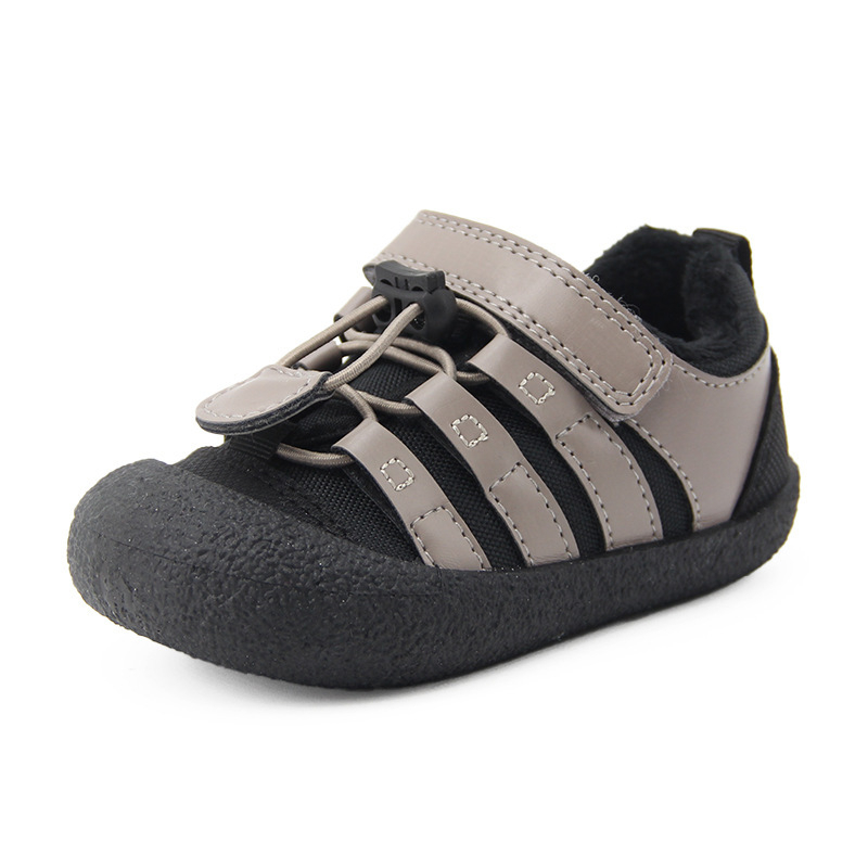 Topstar unisex vaikų vidaus šiltos bateliai su Velcro užsegimu, TPR padas, amžiaus 4–6 metų