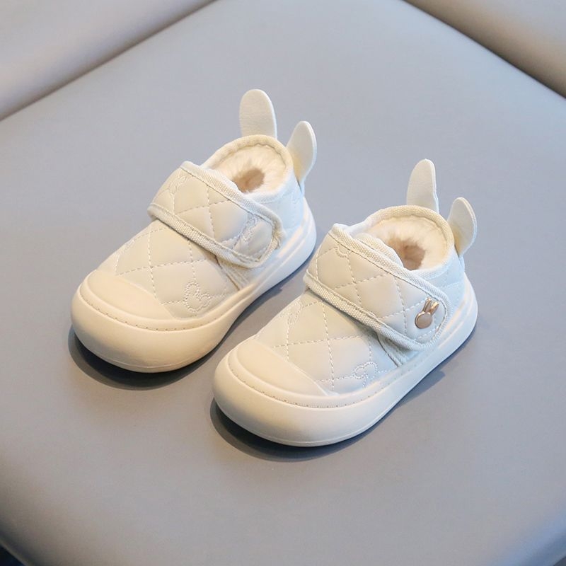 Férfi kisgyermekek téli cipői, felsőrész műbőr, csúszásmentes talp, melegen tartó, 12–36 hónap közötti korosztály számára