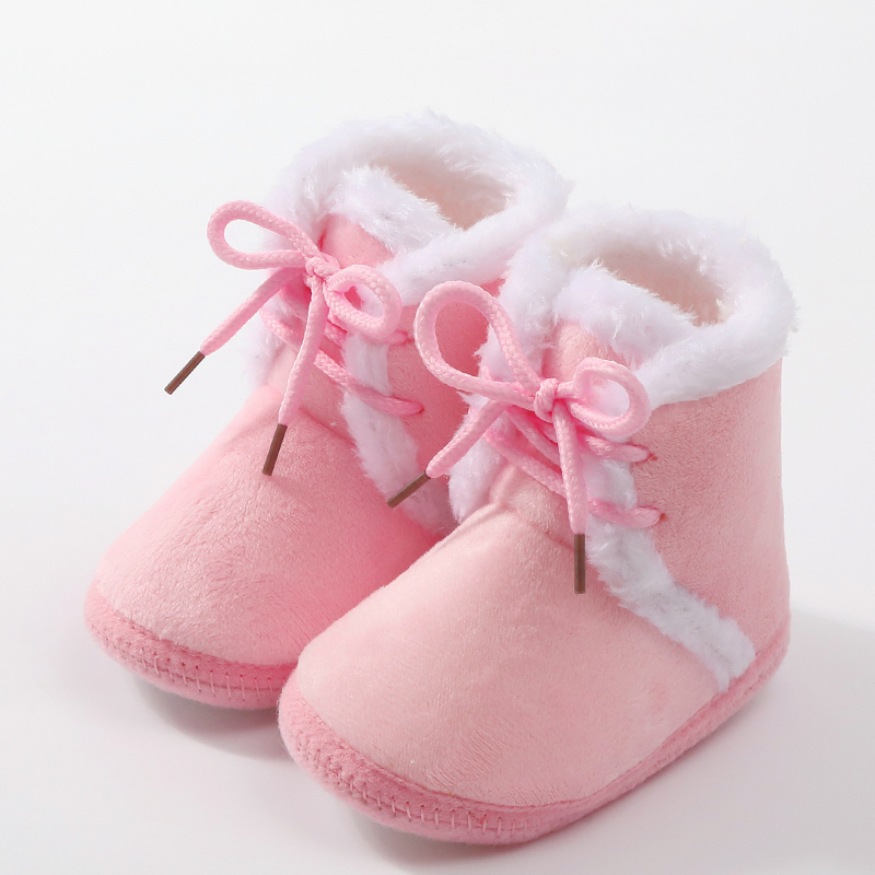 Babacipő Velcro-zárással, pamut felsőrész, lapos talp, rajzolt minta, 6-12 hónapos korhoz.