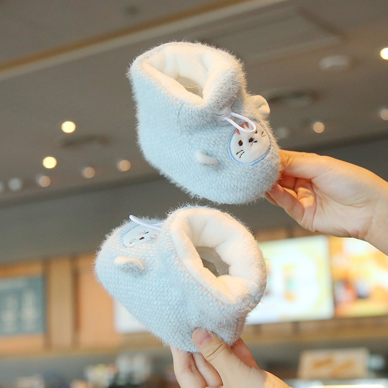 Dječje cipele zimi, velur gornji dio, unisex, crtani stil, 12–36 mjeseci