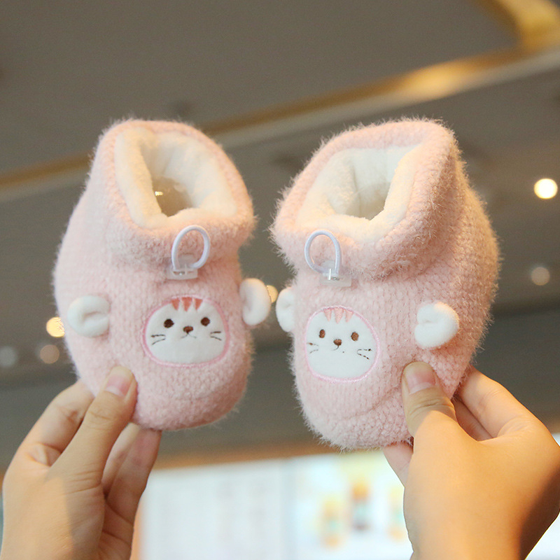 Dječje cipele zimi, velur gornji dio, unisex, crtani stil, 12–36 mjeseci