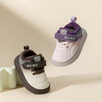 Zimske dječje tenisice, unisex, s flis podstavom, niskim krojem, Velcro zatvaranje, protuklizna potplata
