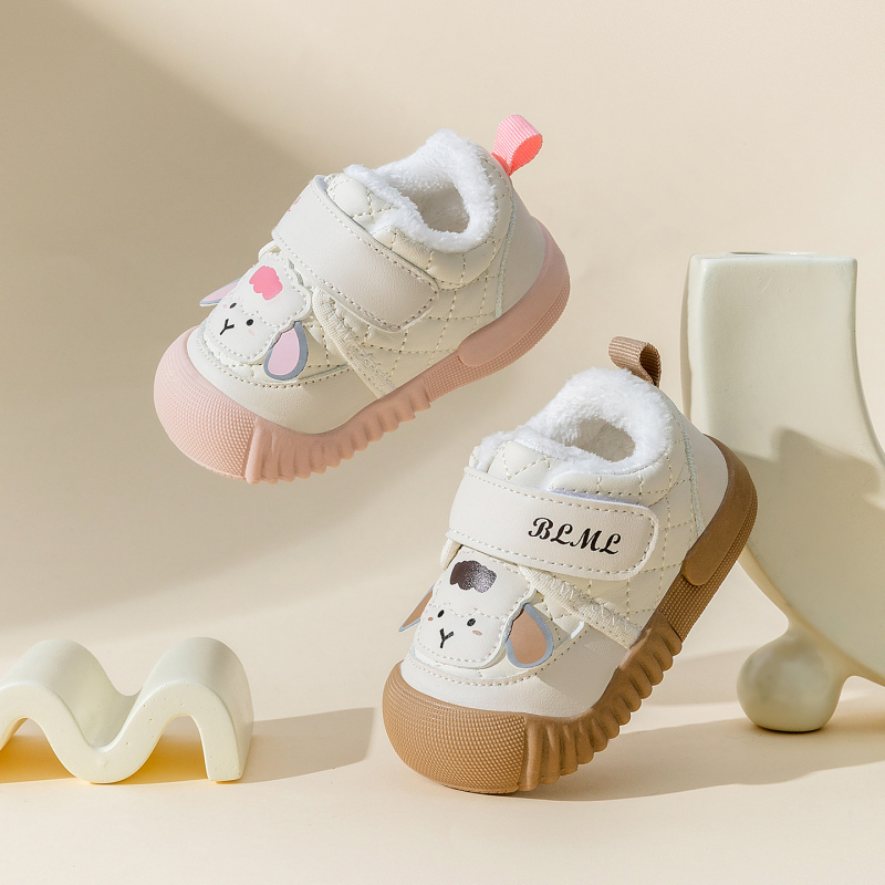 Cipele za djecu predškolske dobi s Velcro kopčom, koža od mikrovlaknaste kože, niski vrh, zima 2025 – protuklizne, tople, otporne na habanje, za dob 12–36 mjeseci, unisex