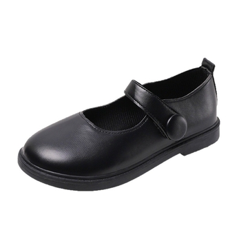 Mary Jane cipele s Velcro zatvaračem, PU gornji dio, gumena potplat, visina peta 3–6 cm