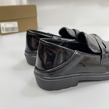 Gyerekeknek szóló loaferek, brit stílus, Microfiber bőrből készült felső rész, PU bélés, gumírozott talp